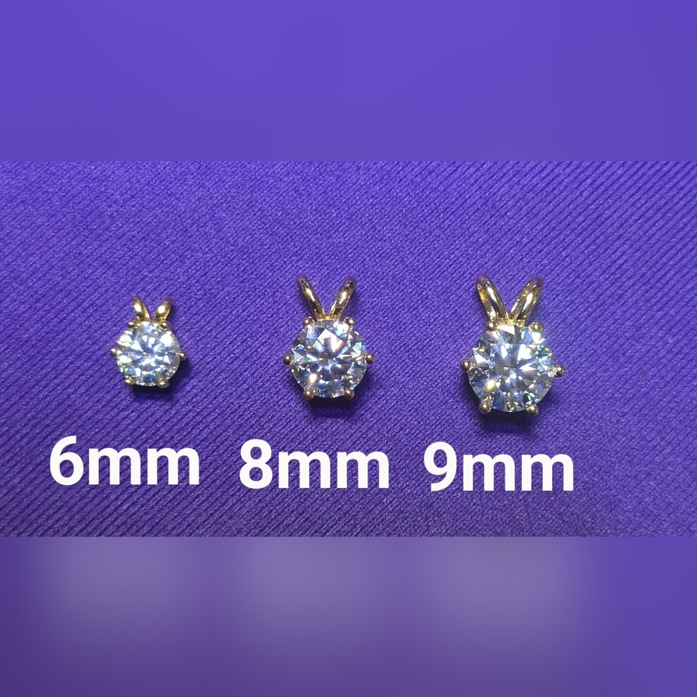 Please Message Me about this listing, Moissanite and Solid Gold Necklaces